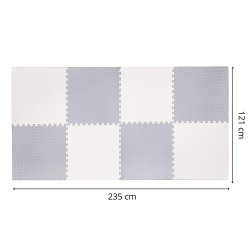 Pěnová puzzle podložka 235x121 cm SPRINGOS FOAMI