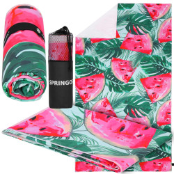 Rýchloschnúci uterák 180x90 cm SPRINGOS MENORCA melón