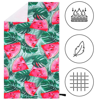 Rýchloschnúci uterák 180x90 cm SPRINGOS MENORCA melón