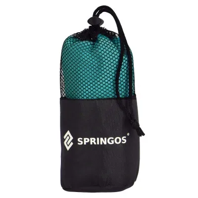 Rýchloschnúci uterák 180x90 cm SPRINGOS MENORCA tyrkysový