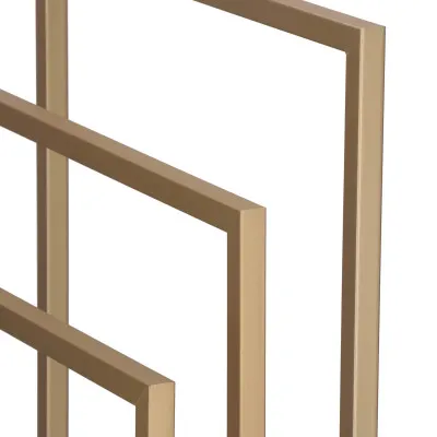 Držiak na uteráky SPRINGOS SOMA 3 zlatý