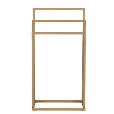 Držiak na uteráky SPRINGOS SOMA 3 zlatý