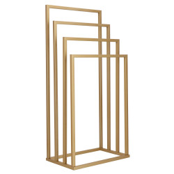 Držiak na uteráky SPRINGOS SOMA 4 zlatý