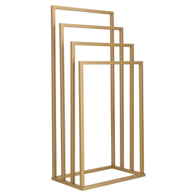 Držiak na uteráky SPRINGOS SOMA 4 zlatý