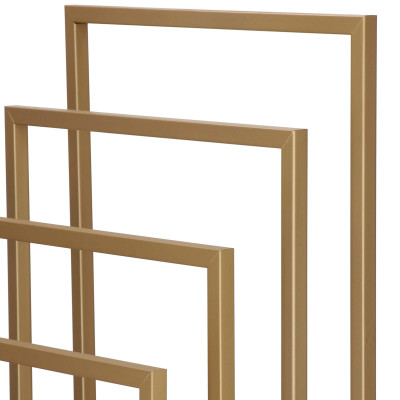 Držiak na uteráky SPRINGOS SOMA 4 zlatý