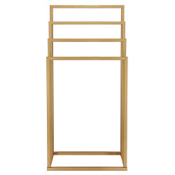 Držiak na uteráky SPRINGOS SOMA 4 zlatý