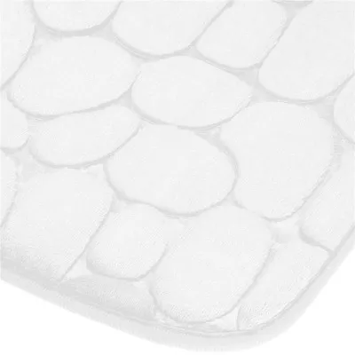 Kúpeľňová predložka 80x50 cm SPRINGOS LAVEA biela