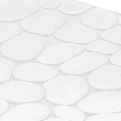 Kúpeľňová predložka 80x50 cm SPRINGOS LAVEA biela