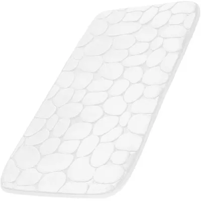 Kúpeľňová predložka 80x50 cm SPRINGOS LAVEA biela