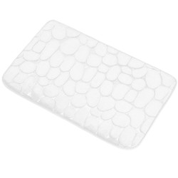 Kúpeľňová predložka 80x50 cm SPRINGOS LAVEA biela