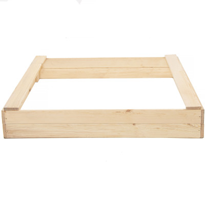 Detské pieskovisko 120x120 cm SPRINGOS NIKI 120N + podložka