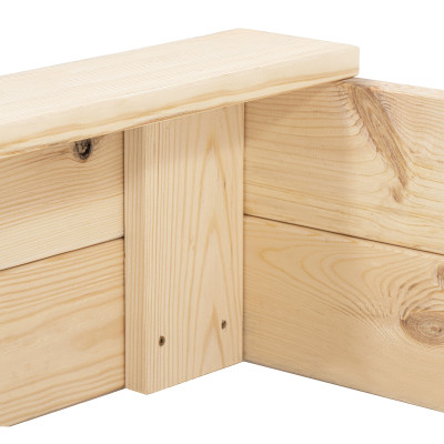 Detské pieskovisko 120x120 cm SPRINGOS NIKI 120N + podložka