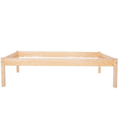 Drevená posteľ 90x200 cm SPRINGOS LORETO prírodná