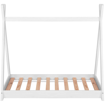 Detská teepee posteľ SPRINGOS TIPI biela