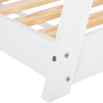 Detská teepee posteľ SPRINGOS TIPI biela