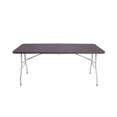 Skladací cateringový stôl 180x74 cm SPRINGOS RAUT GF0055 hnedý