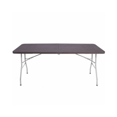 Skladací cateringový stôl 180x74 cm SPRINGOS RAUT GF0055 hnedý