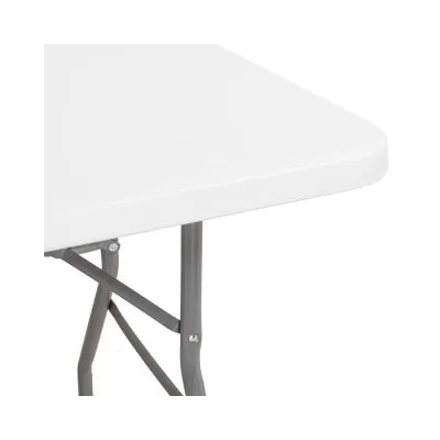 Cateringový stôl skladací 240x75 cm SPRINGOS RAUT GF0050 biely