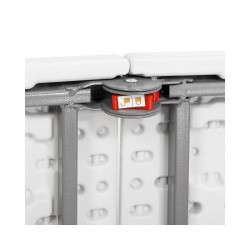 Cateringový stôl skladací 240x75 cm SPRINGOS RAUT GF0050 biely