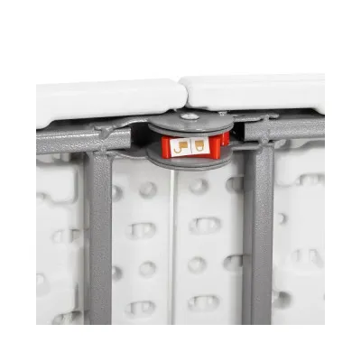 Cateringový stôl skladací 240x75 cm SPRINGOS RAUT GF0050 biely