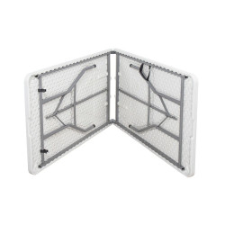 Cateringový stôl skladací 240x75 cm SPRINGOS RAUT GF0050 biely