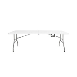 Cateringový stôl skladací 240x75 cm SPRINGOS RAUT GF0050 biely