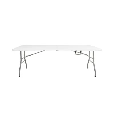 Cateringový stôl skladací 240x75 cm SPRINGOS RAUT GF0050 biely