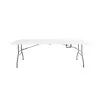 Cateringový stôl skladací 240x75 cm SPRINGOS RAUT GF0050 biely
