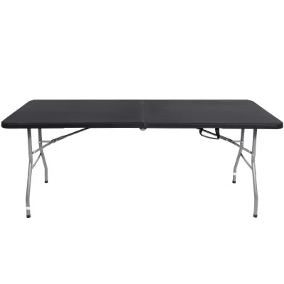 Skladací cateringový stôl 180x75 cm SPRINGOS RAUT GF0056 čierny