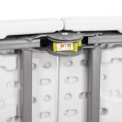 Skladací cateringový stôl 180x74 cm SPRINGOS RAUT GF0108 biely