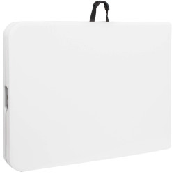 Skladací cateringový stôl 180x74 cm SPRINGOS RAUT GF0108 biely