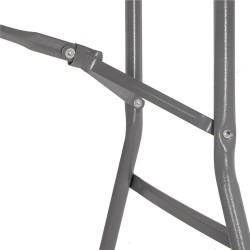 Cateringový stôl skladací 180x75 cm SPRINGOS RAUT GF0052 grafitový