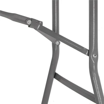 Cateringový stôl skladací 180x75 cm SPRINGOS RAUT GF0052 grafitový