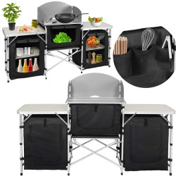 Kempingová kuchyňa 175x45x110 cm SPRINGOS CUOCO