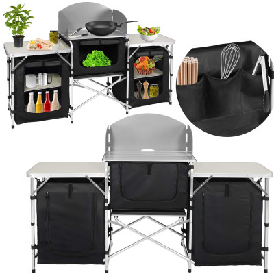 Kempingová kuchyňa 175x45x110 cm SPRINGOS CUOCO