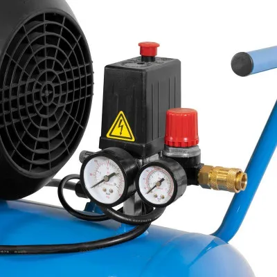 Güde Kompresor + sada pneumatického náradia 400/10/50 DG, 15dielna sada