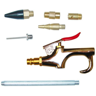 Güde Vyfukovacia pištoľ s príslušenstvom, 7-dielna sada