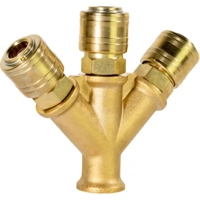 Güde Rozdeľovač trojitý 3/8&quot IG SB