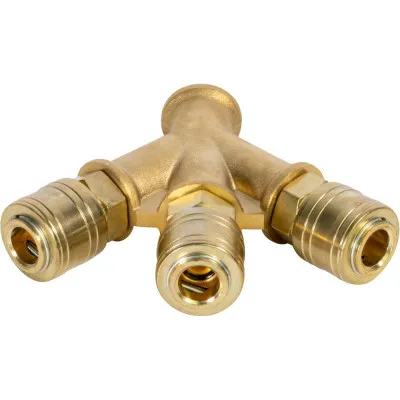 Güde Rozdeľovač trojitý 3/8&quot IG SB