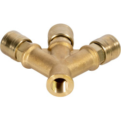 Güde Rozdeľovač trojitý 3/8&quot IG SB