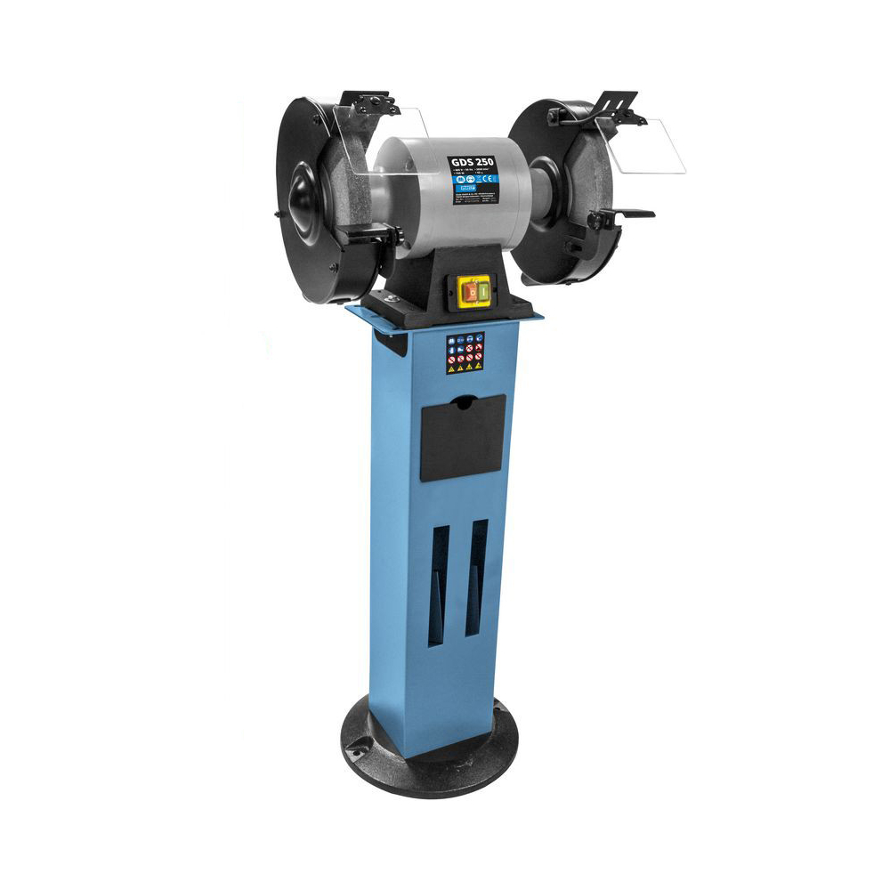 Güde Dvojkotúčová brúska so stojanom GDS 250