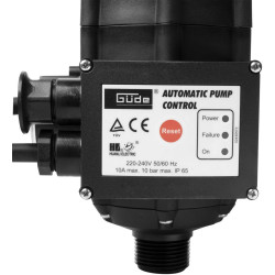 Güde Tlakový spínač s ochranou proti chodu na sucho