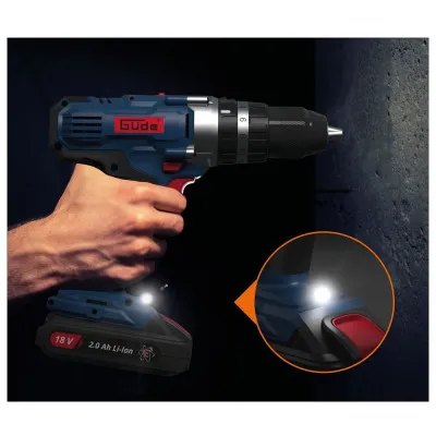 Güde Aku vŕtací skrutkovač s príklepom BSB 18-0