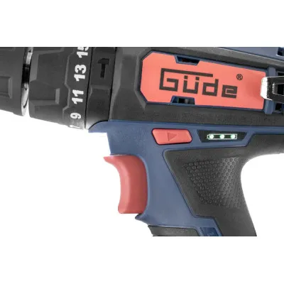Güde Aku vŕtací skrutkovač s príklepom BSB 12-201-20K
