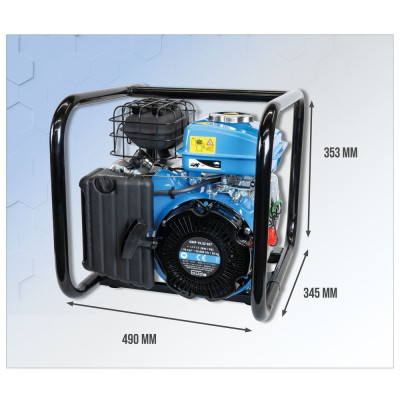 Güde Motorové čerpadlo na vodu GMP 15.22 SET