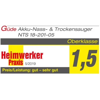 Güde Aku vysavač na mokro-sucho NTS 18-201-05