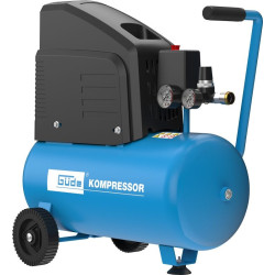 Güde Kompresor bezolejový + sada pneumatického náradia 220/08/24, 13-dielna sada