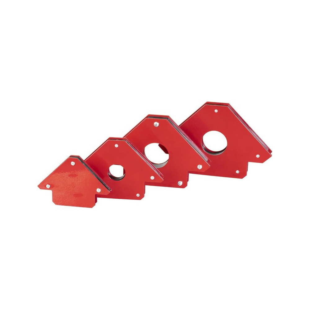 Güde Magnetické uholníky na zváranie 12, 22, 33, 50 kg, 4-dielna sada