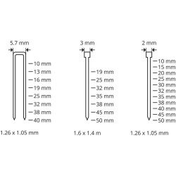 Güde Pneumatická nastreľovačka / klincovačka / sponkovačka 3v1 40221