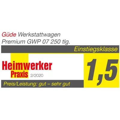 Güde Pojazdná dielenská skrinka s náradím PREMIUM GWSP07 250